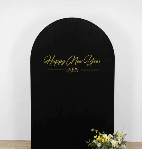 Happy New Year Vinyl Wall Sticker