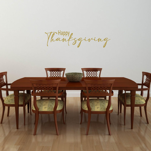 Happy Thanksgiving Wall Sticker