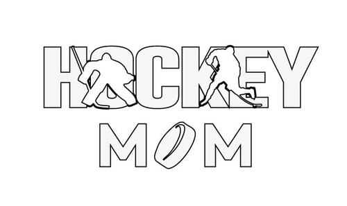 Hockey Mom Car Vinyl Decal ' Durable and Easy to Apply