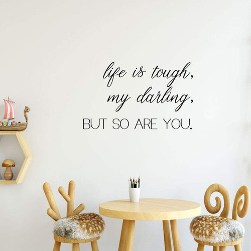 Inspirational Life Quote Wall Decal