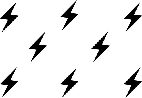 Lightning Wall Stickers