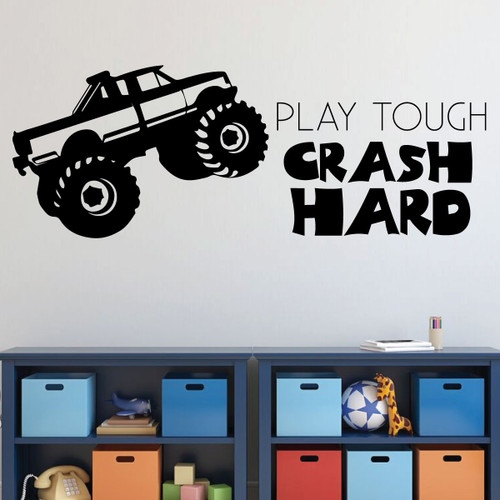 Monster Truck Room Wall Decor