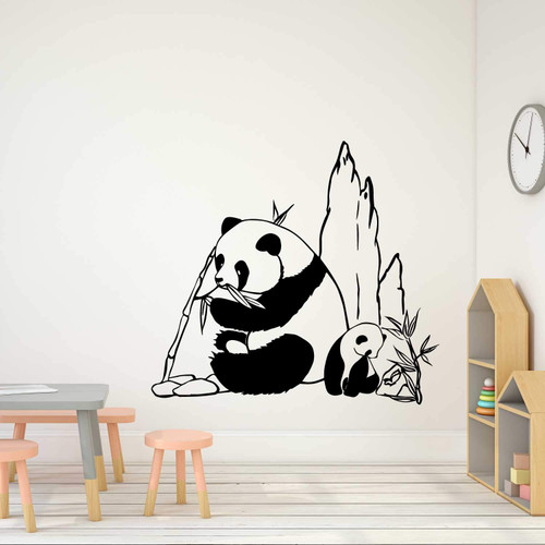 Panda Decor Wall Decal