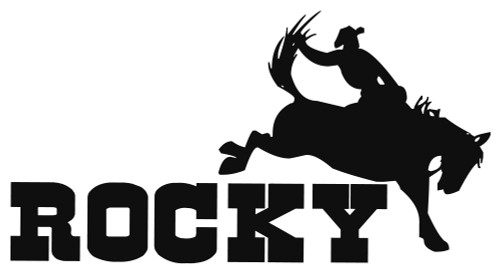 Room Wall Decor - Western Rodeo Cowboy w/Personalized Name - Vinyl Decal Wall Sticker for Kids, Boys or Girls Bedroom, Playroom, or Barn - Custom Sizes and Colors Match The Theme of Any Living Space