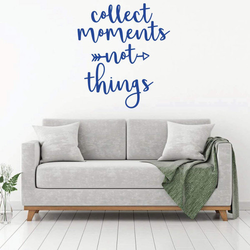 Collect Moments Not Things Wall Decor
