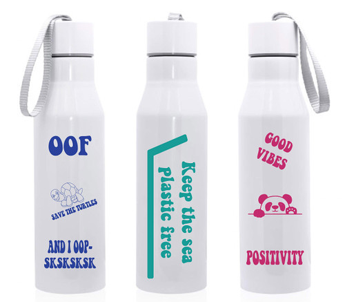 Fun Vinyl Sticker Decals for Water Bottles or Laptops