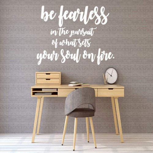 Be Fearless Wall Decal
