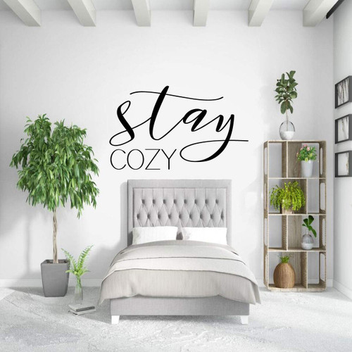 Bedroom Vinyl Wall Decal Lettering