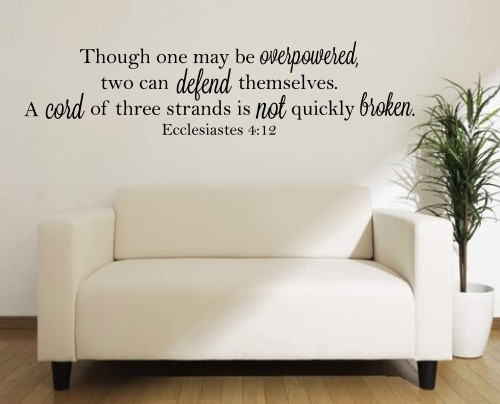 Christian Quote Decal