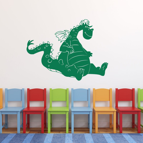 Dragon Wall Decals - Pete's Dragon Vinyl Decor - For Boys Bedroom Decoration, Playroom or Study Area