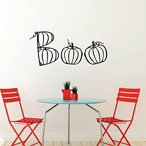 Halloween Pumpkin - Pumpkin Decorations, Fall Vinyl Wall Decals for the Home, Office, Classroom, Halloween Decor