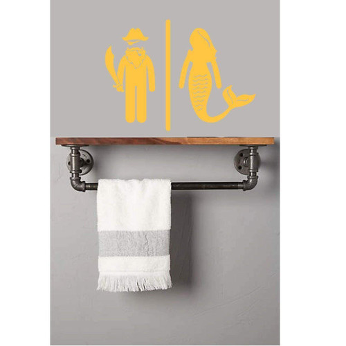 His Hers Bathroom Decoration