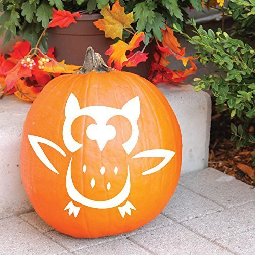 Owl Decal - Vinyl Sticker, Halloween Party, Halloween Home Decor, For Pumpkin, Halloween, or Thanksgiving Decorations