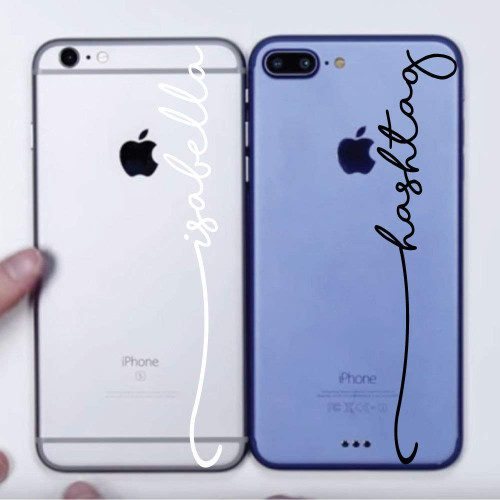 iPhone Decal Personalized Name Stickers