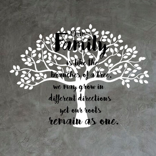 Family Tree Wall Decal