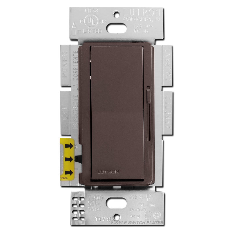 Brown Double Decora Switch | Kyle Switch Plates