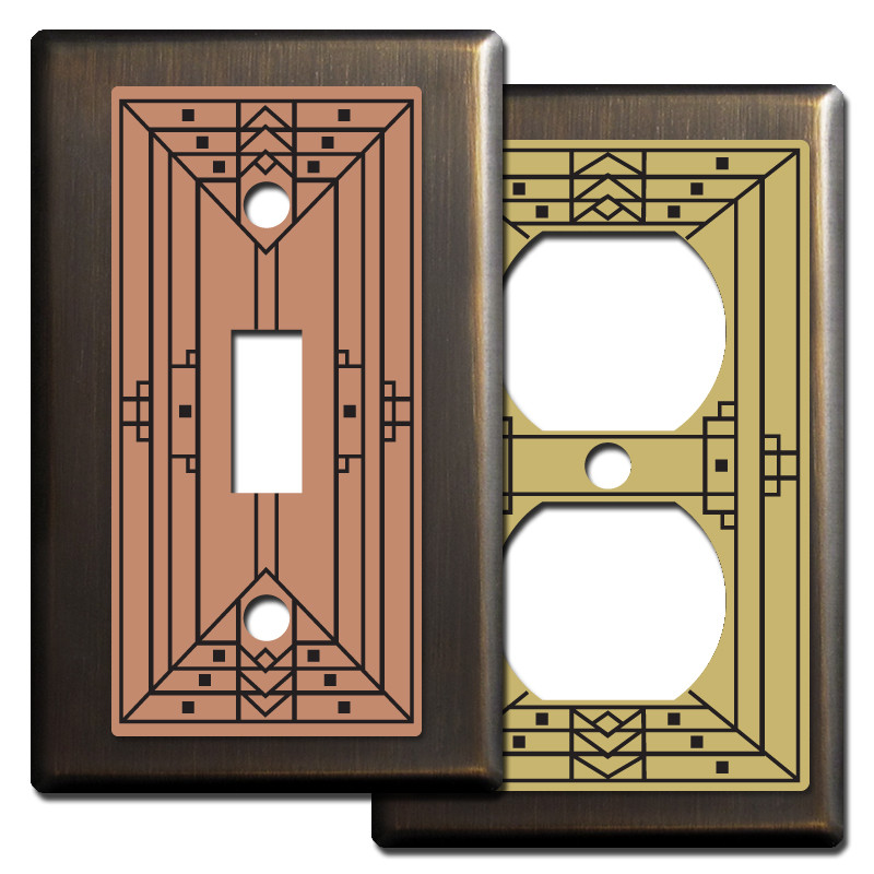 Designer Craftsman Style Switch Plates & Outlet Covers Made in USA