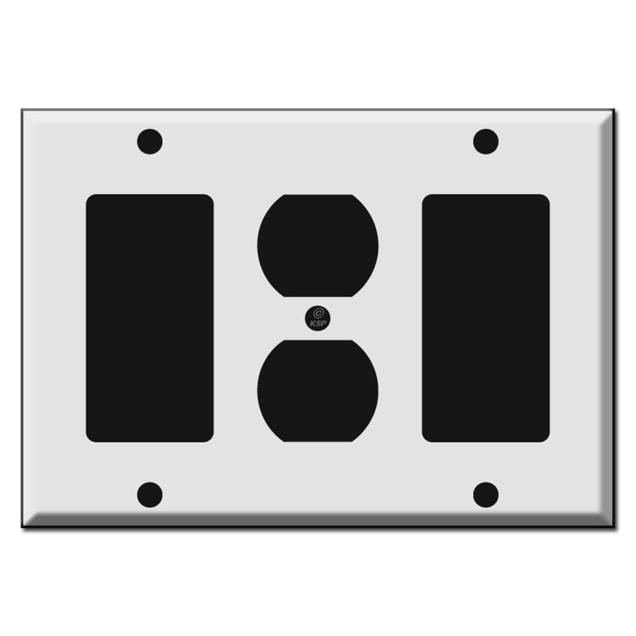 5 Toggles & 1 Decora Rocker Switch Wall Plates