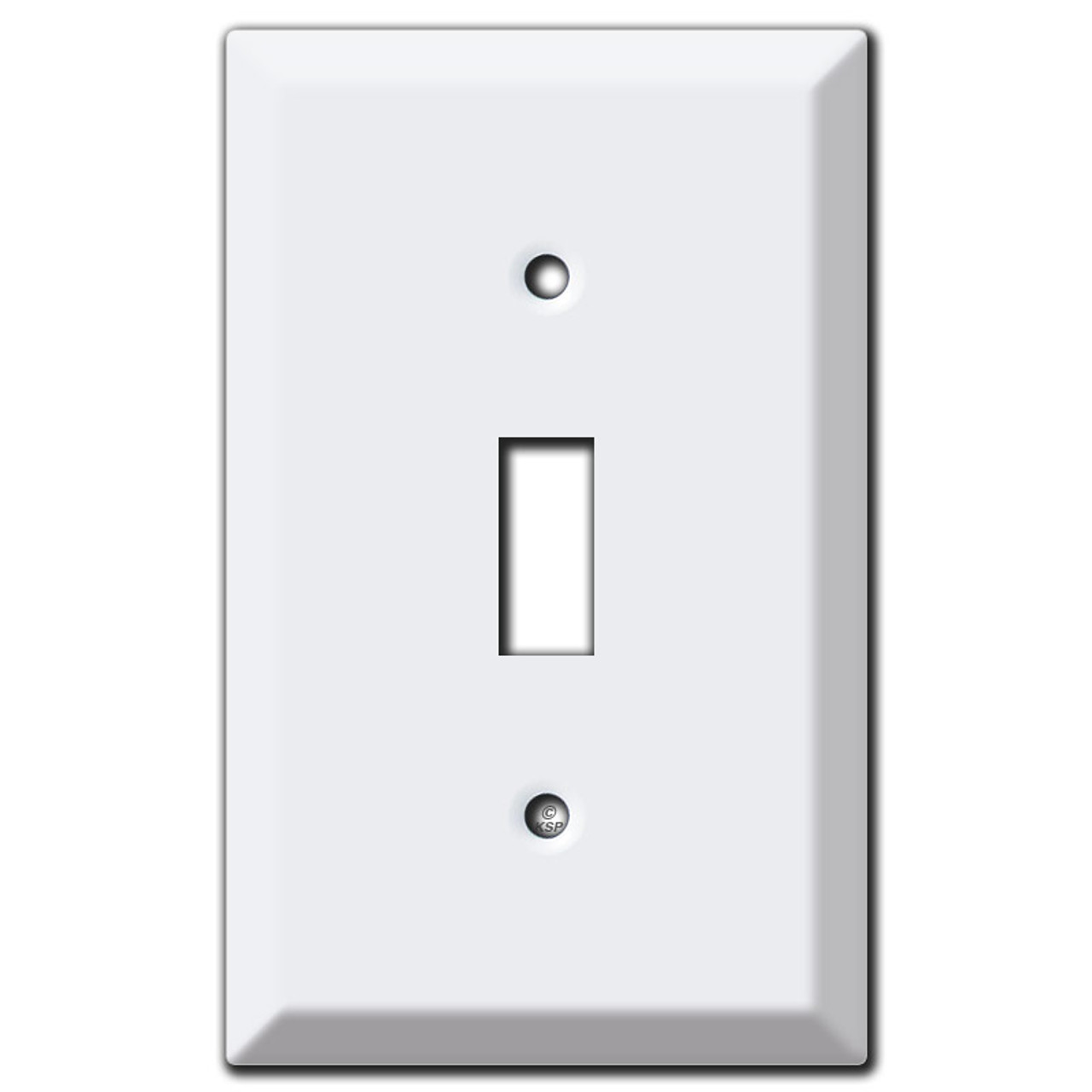 White Raised Switch Plate Extenders