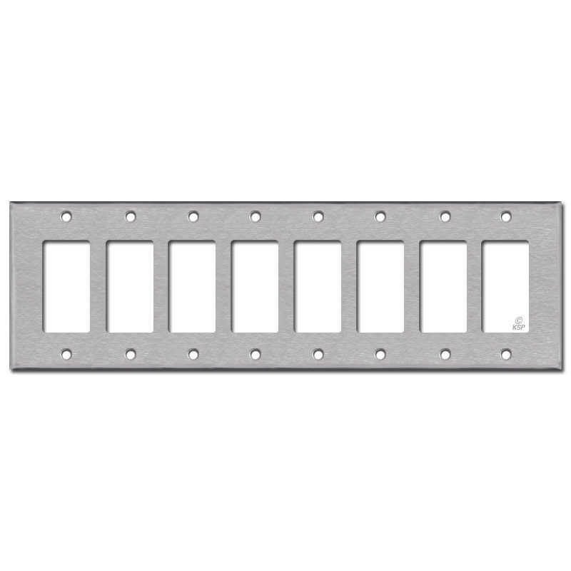Stainless Steel Decora Rocker Wall Plates