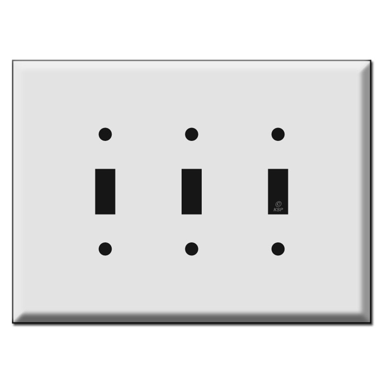 3 Toggle Switch Plate Covers Kyle Switch Plates