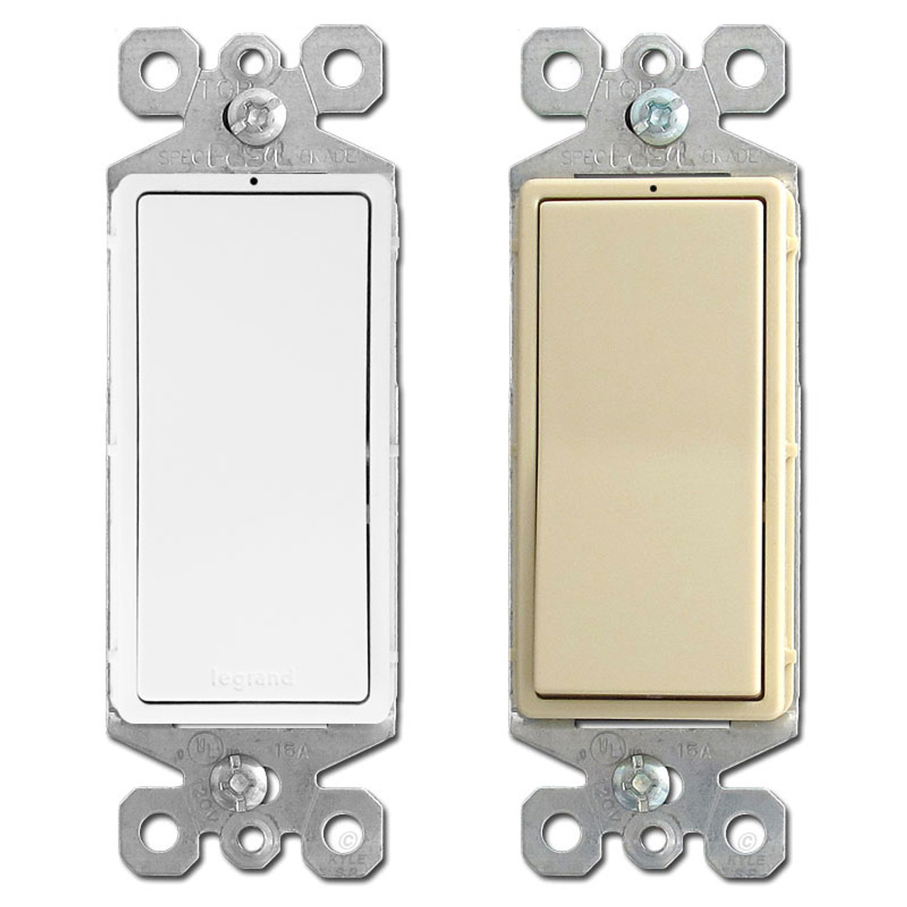 Illuminated Rocker Switches, Lighted Toggle Switch for Wall Plates