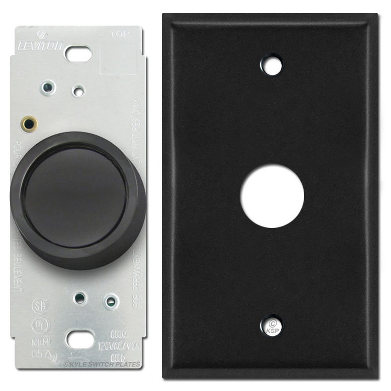 matte black switch plate covers