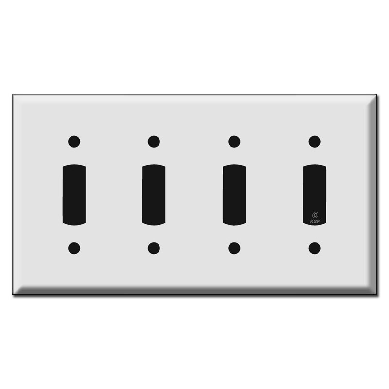 Old Style Light Switch Wall Plates for 1950s, 1960s, 1970s Older Homes