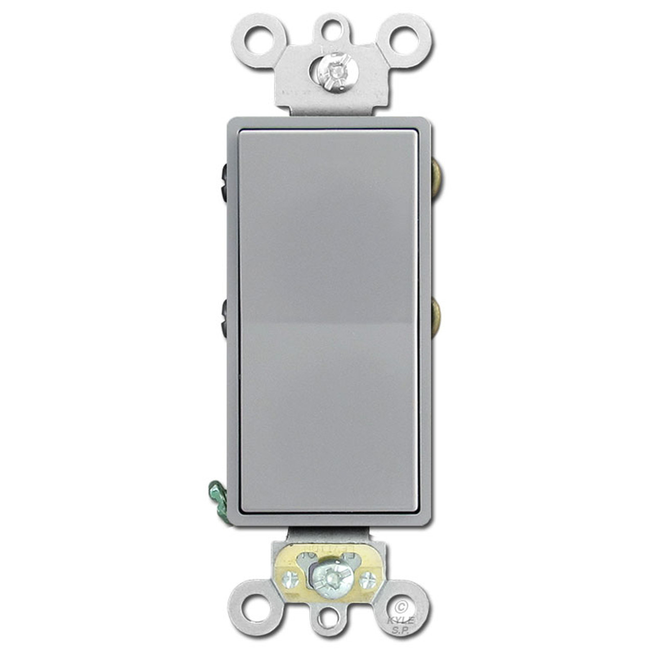 Gray Decora Rocker Switches for Grey Decor Light Switch Plates Page 2