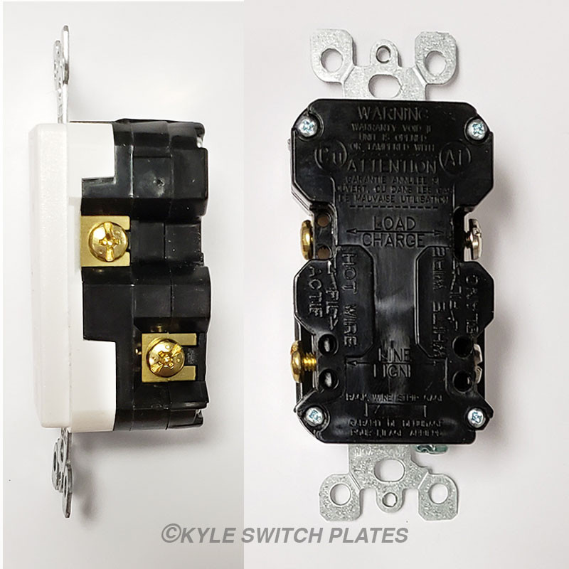 White Surge Protected Decora Outlets Leviton 5280