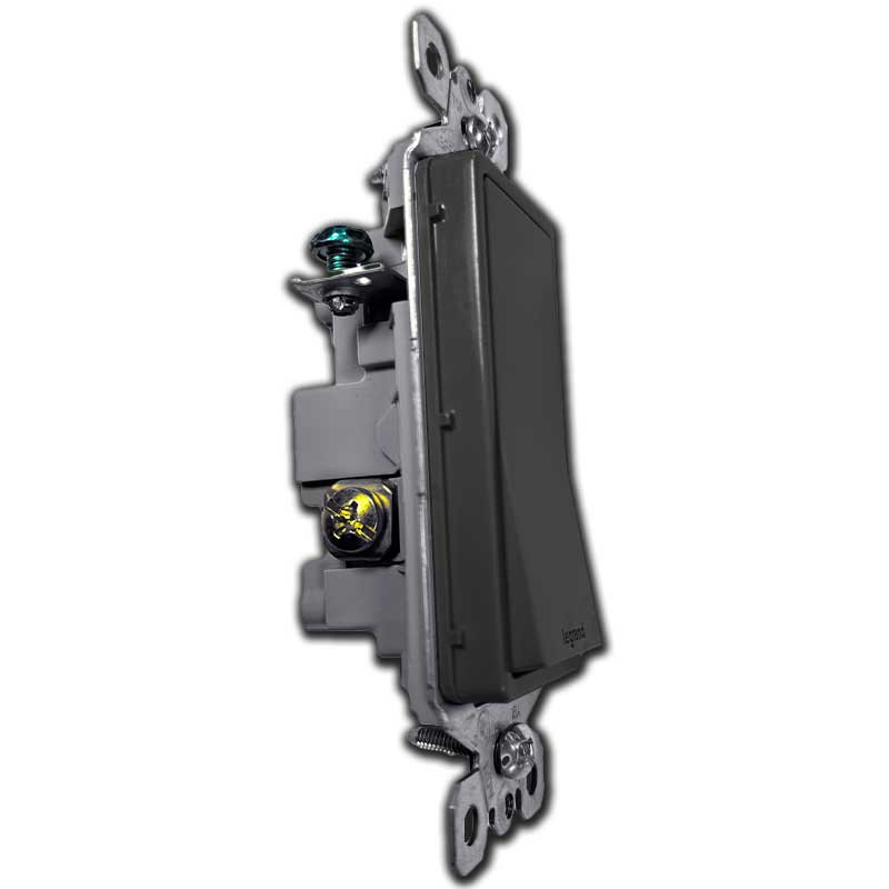 Clulite Interruttore A Bilancere 3 Vie On/Off/On | Ricambio Per Lampade Clubman, Smartlite, Lazer | Unisex, Nero