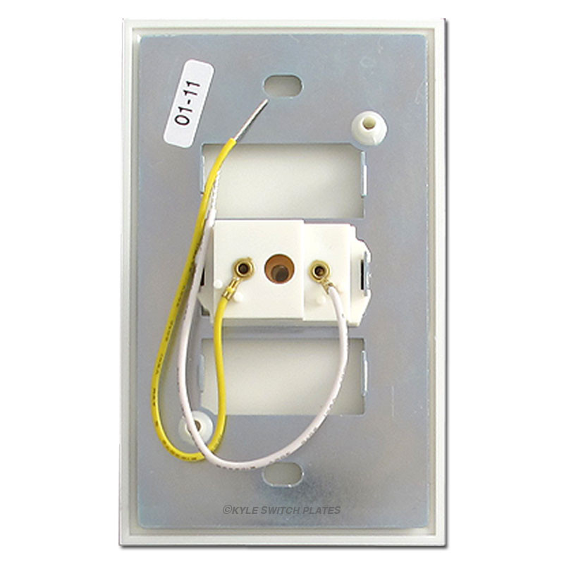 Touch-Plate 5000 Series Low Voltage Control Switch 5001 White