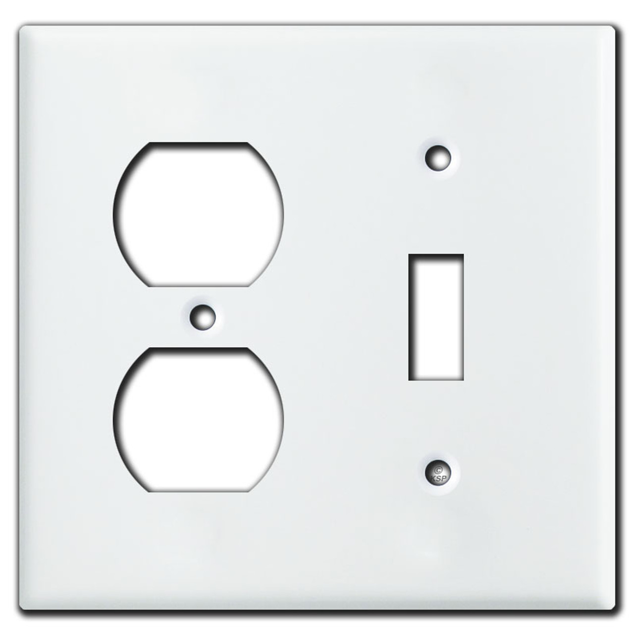 Vertical & Horizontal 3 Toggle Combo Wall Switch Plates