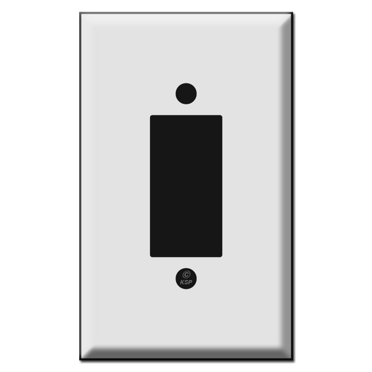 Old Style Replacement Leviton Centura Button Light Switch Plates