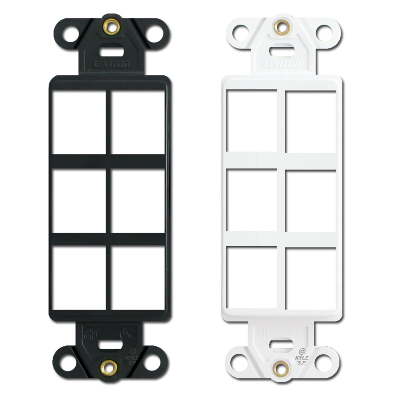 日本全国送料無料商品人気ランキング Jack Modular QuickPort Port 6 Leviton Adapter 41646 Frames 少年漫画