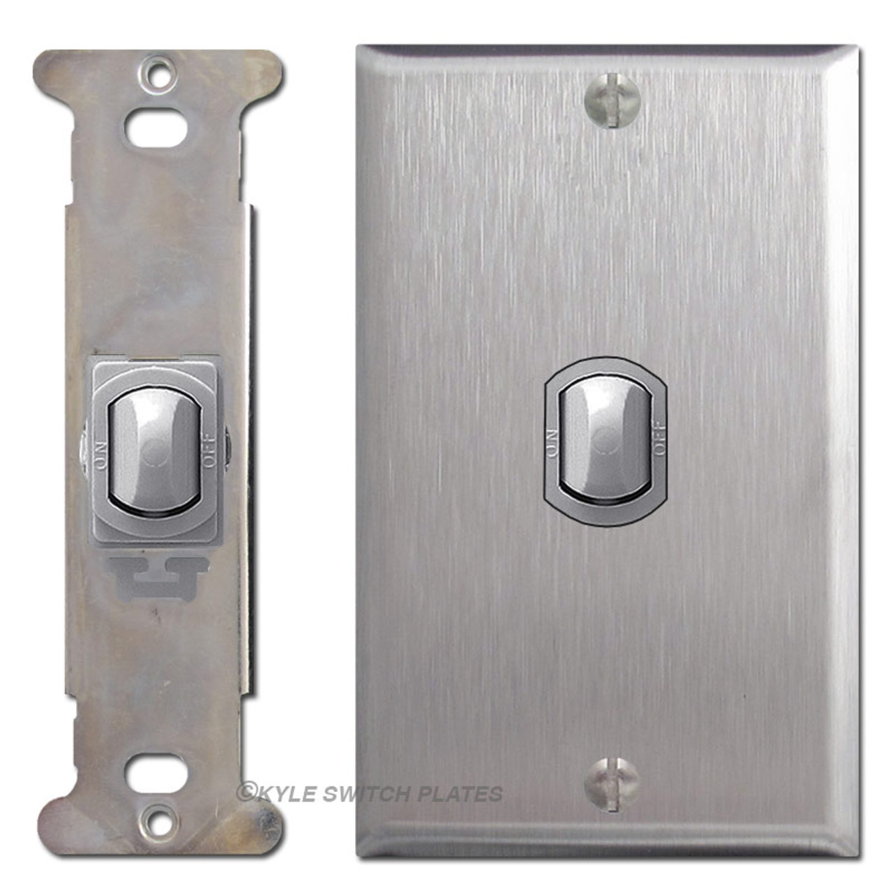 Gray Low Volt Despard Trigger Light Switches