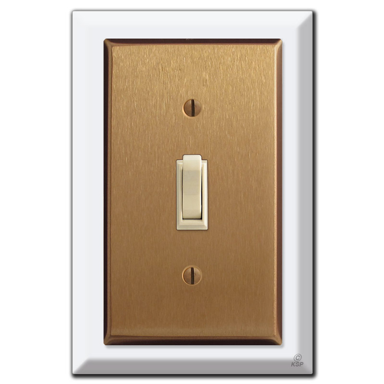 Deep Switch Plate Cover Extender Ring for Shallow Wall Box