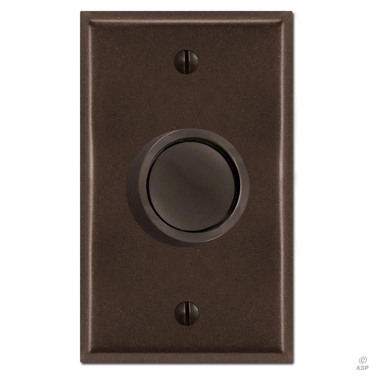 Leviton Brown Rotary Dimmer Switch & Cover Kyle Switch Plates