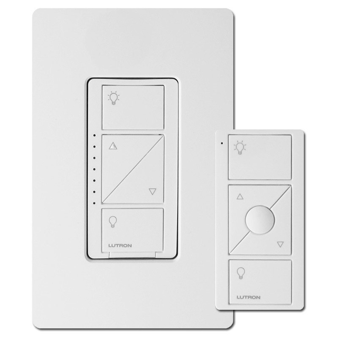 Caseta Plug-in Lamp Dimmer with Pico Remote Control Kit by Lutron, P-PKG1P-WH