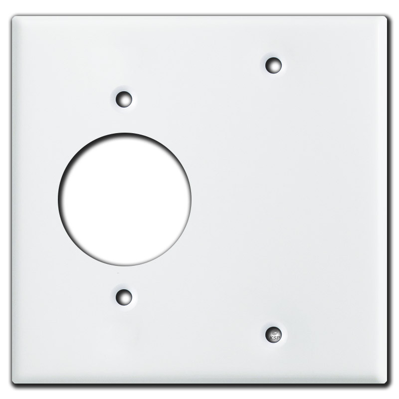 1.62'' 220 Twist Lock Outlet + Blank Cover Plate | Kyle Switch Plates
