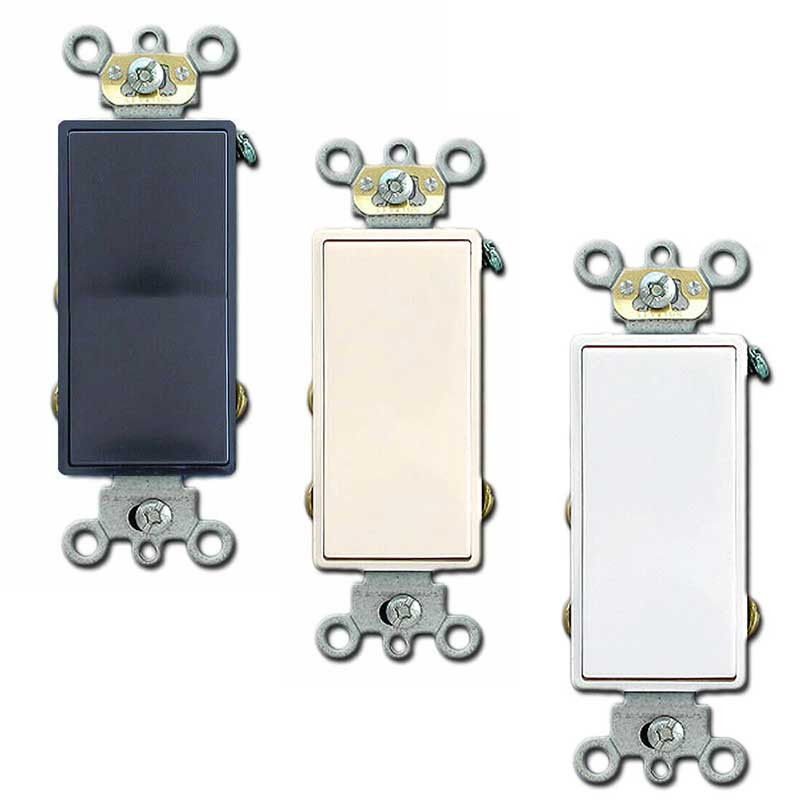 Double Throw Center Off Momentary Decora Switch Leviton 5657-2