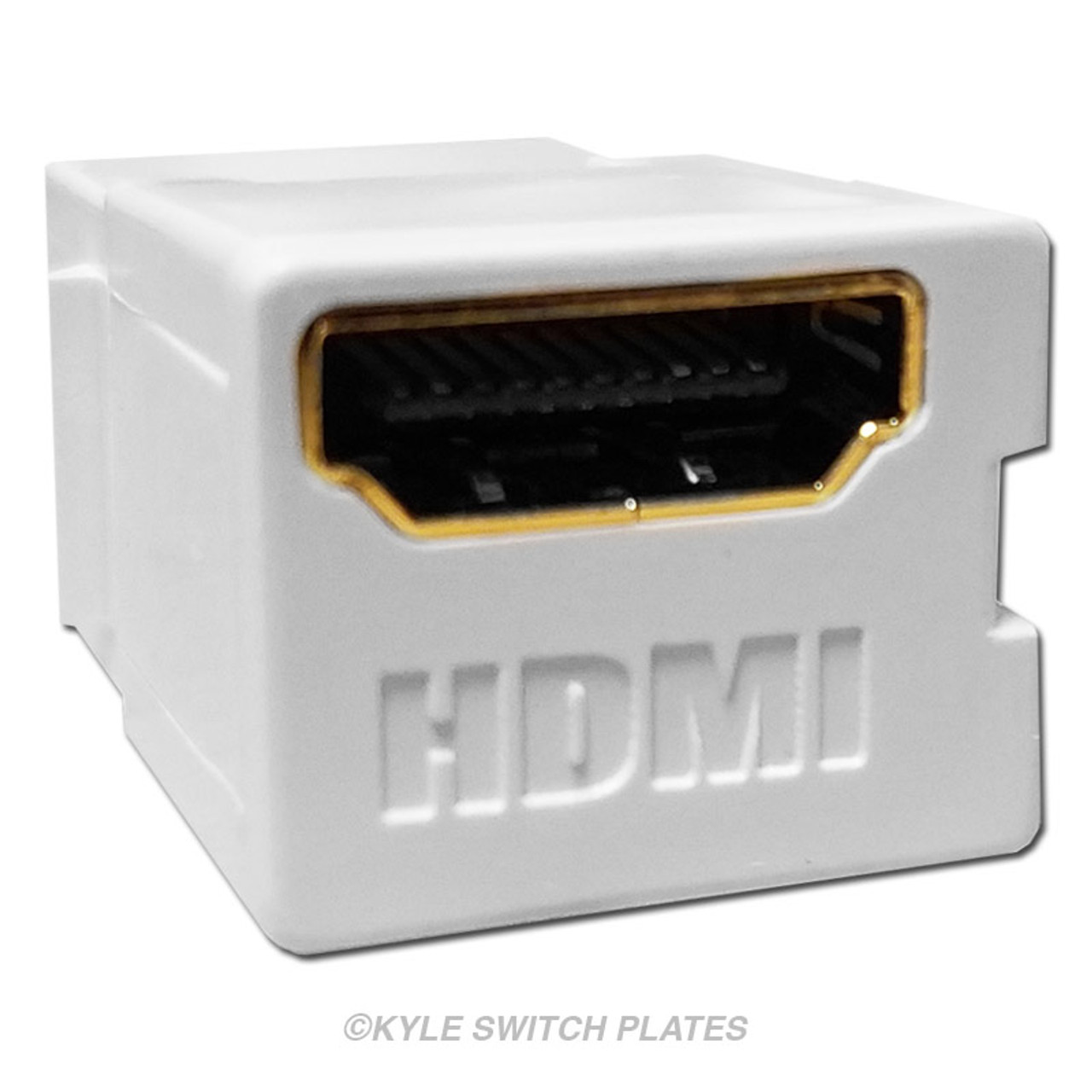 Módulo adaptador con conector HDMI blanco 4083400W, Marca LEVITON