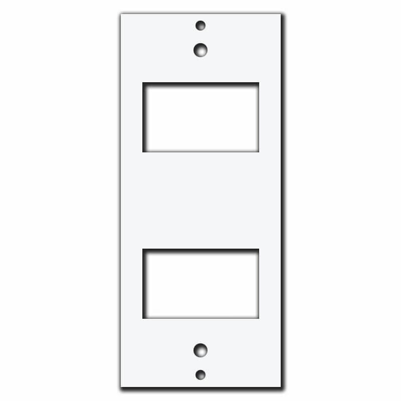 2 New Low Voltage GE Switch Filler Insert for Rocker Wall Plates