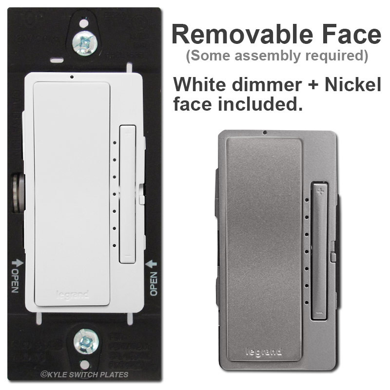 Nickel Multi Location Master Dimmer CFL LED Universal - Legrand