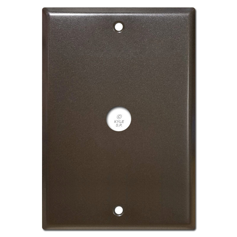 NuTone Wall Box Cover with Door Bell Hole Screws