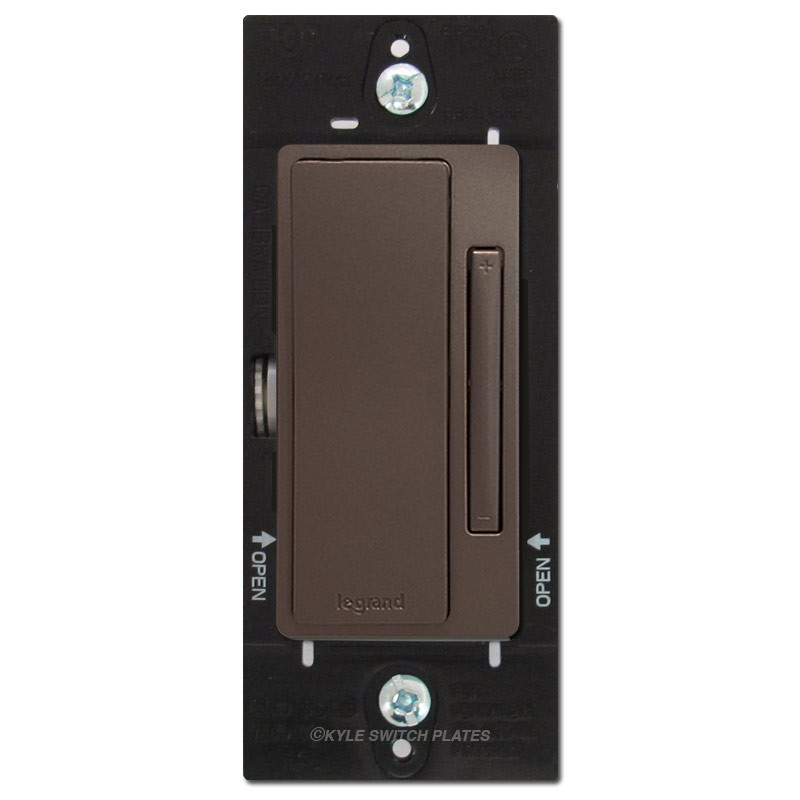 Dark Bronze LED CFL Multi Location Dimmer Accessory Switch Legrand