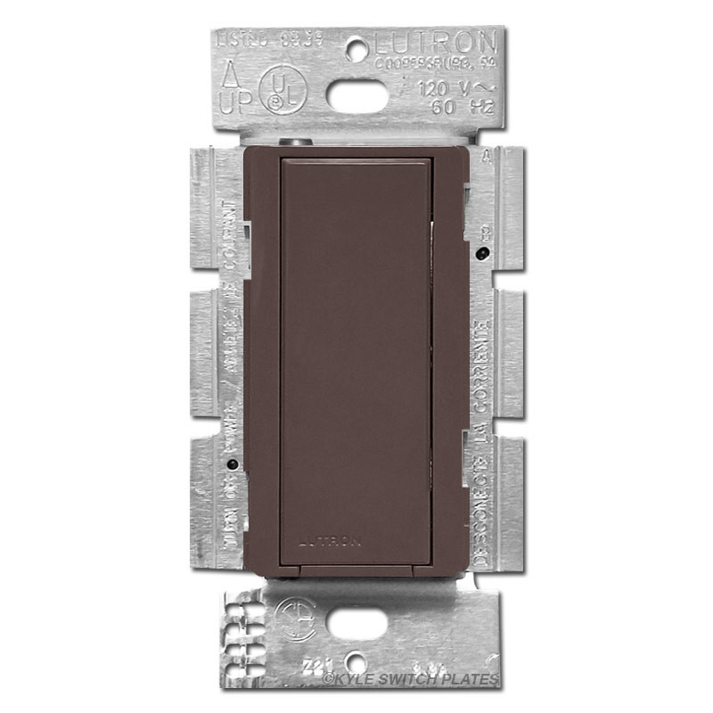 Maestro Rocker Companion Switch Lutron - Brown | Kyle Switch Plates