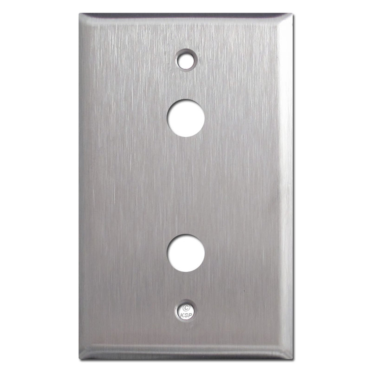 Dual 1 2 Hole Wall Plate Covers Kyle Switch Plates   2 Half Inch Round Hole Cover Plates Spcx510 T  18874.1539886749 