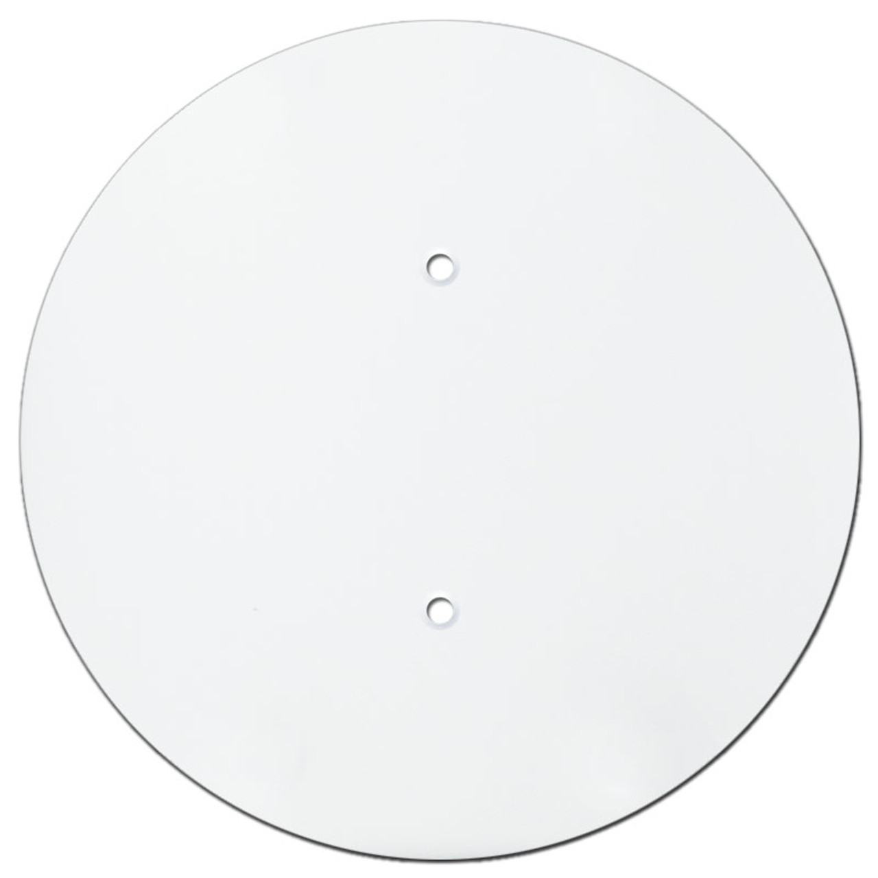 7'' Blank Round Ceiling Outlet Cover for 3.25'' Electrical Box