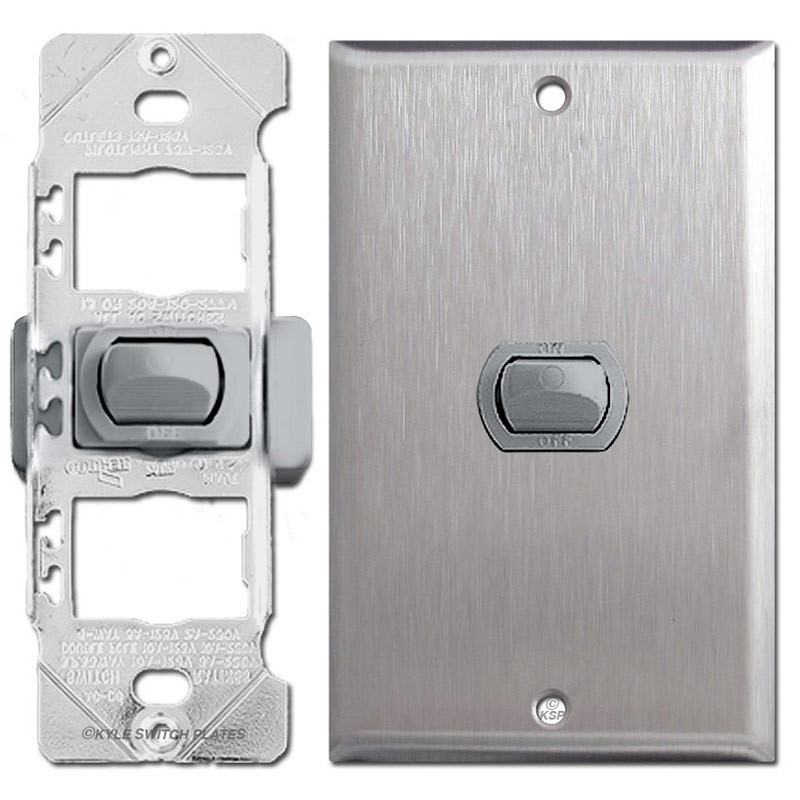 Gray Enercon Low Volt Despard Light Switch Set